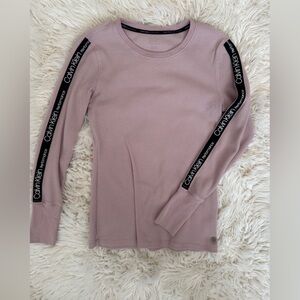 Calvin Klein Performance Mauve Long Sleeve